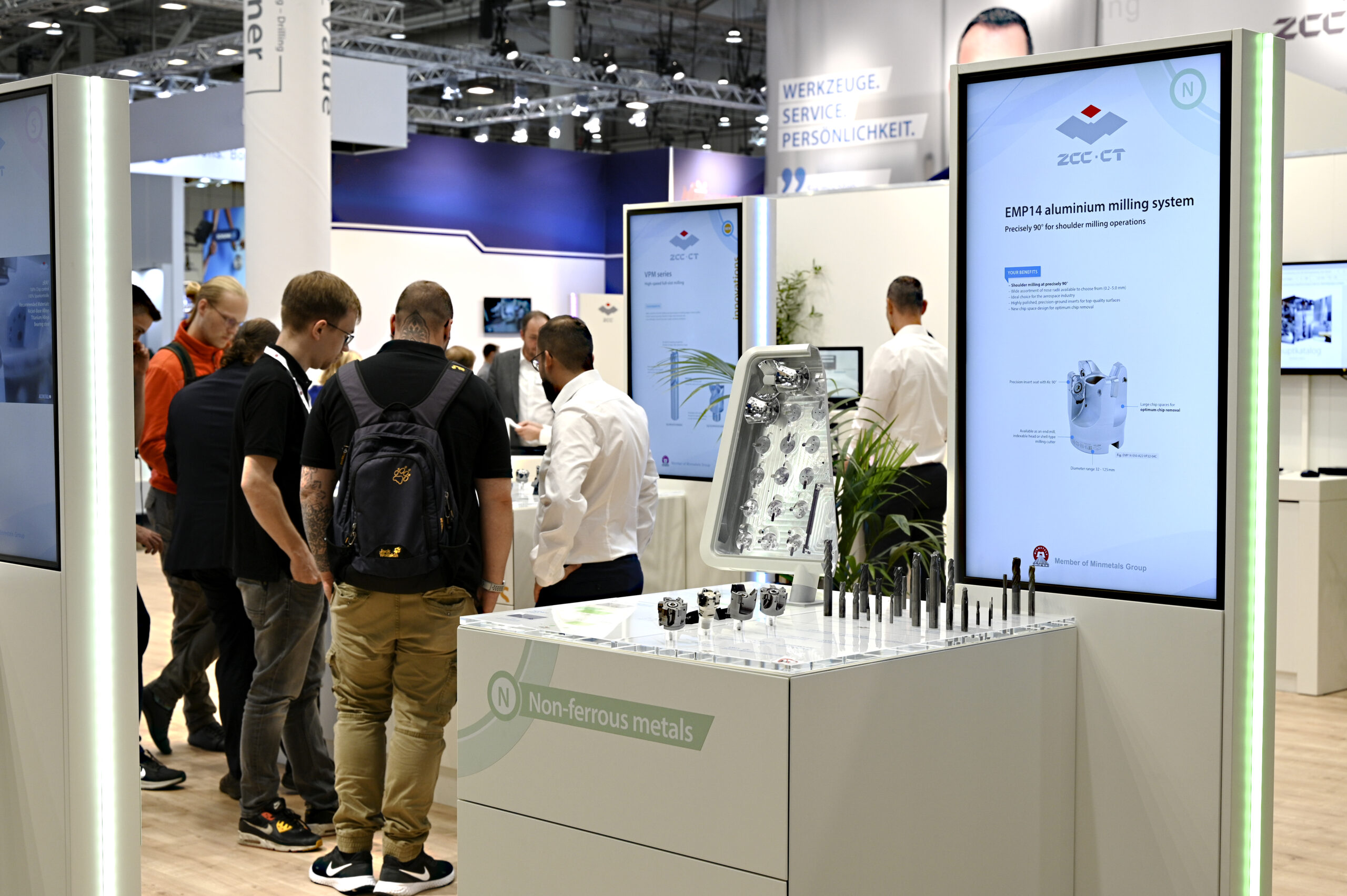 EMO 2023 ¡Gran puesta en escena de ZCC Cutting Tools Europe! ZCC